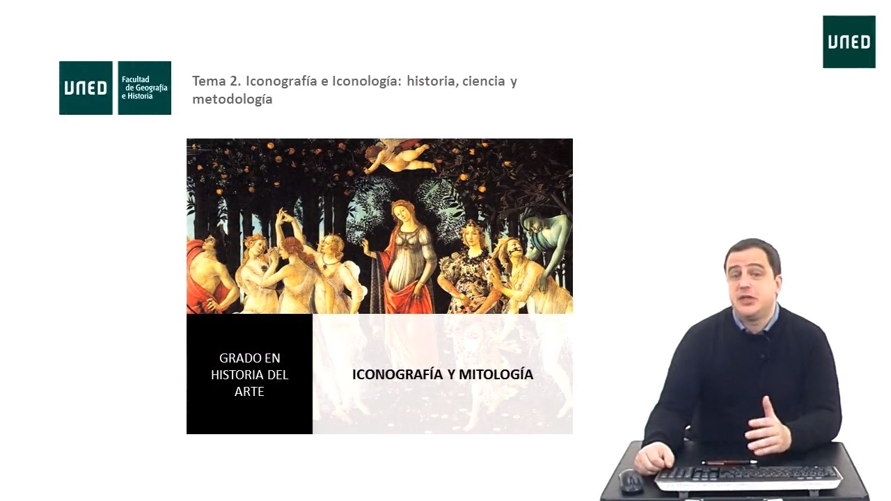 Presentación del tema 2 de la asignatura Iconografía y Mitología