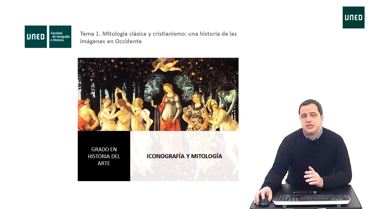 Presentación del tema 1 de la asignatura Iconografía y Mitología