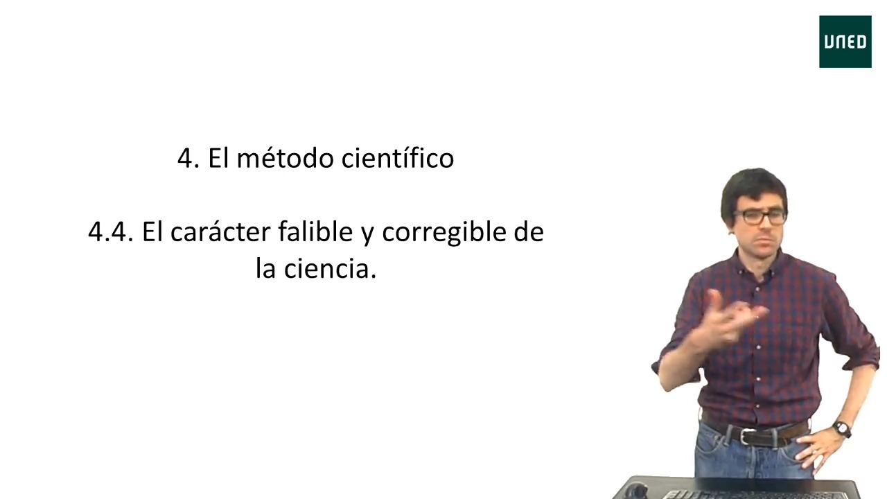 El carácter falible y corregible de la ciencia