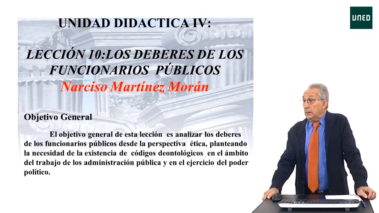 Lección 10: Los deberes de los funcionarios públicos                  