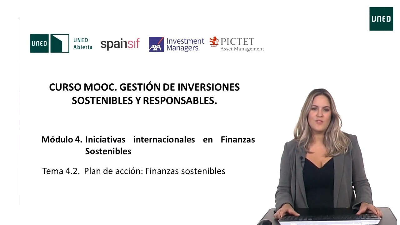 4.2 Plan de acción: Finanzas Sostenibles