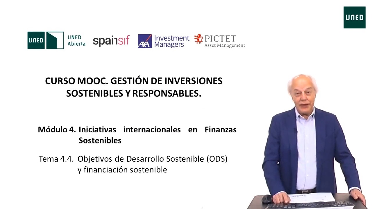 4.4 ODS y financiación sostenible