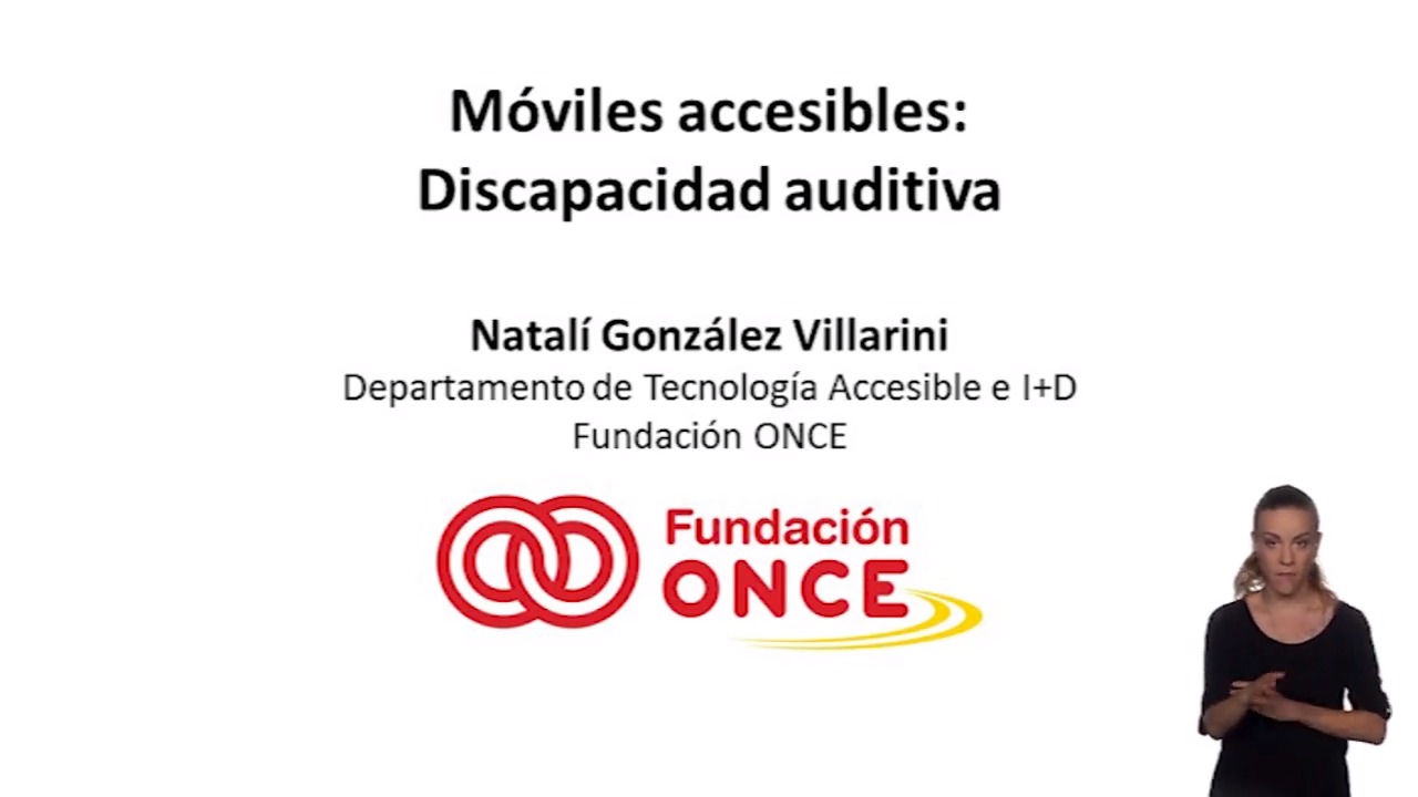 Funciones de accesibilidad para personas con discapacidad auditiva (LS)