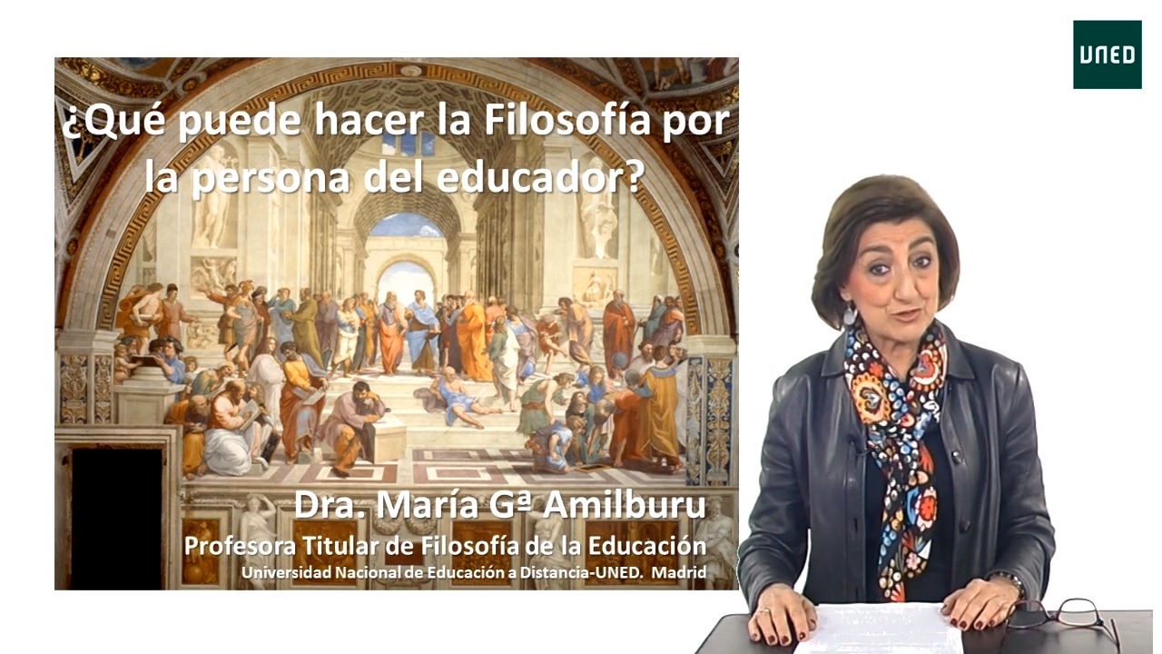 ¿Qué puede hacer la Filosofía por la persona del educador?  