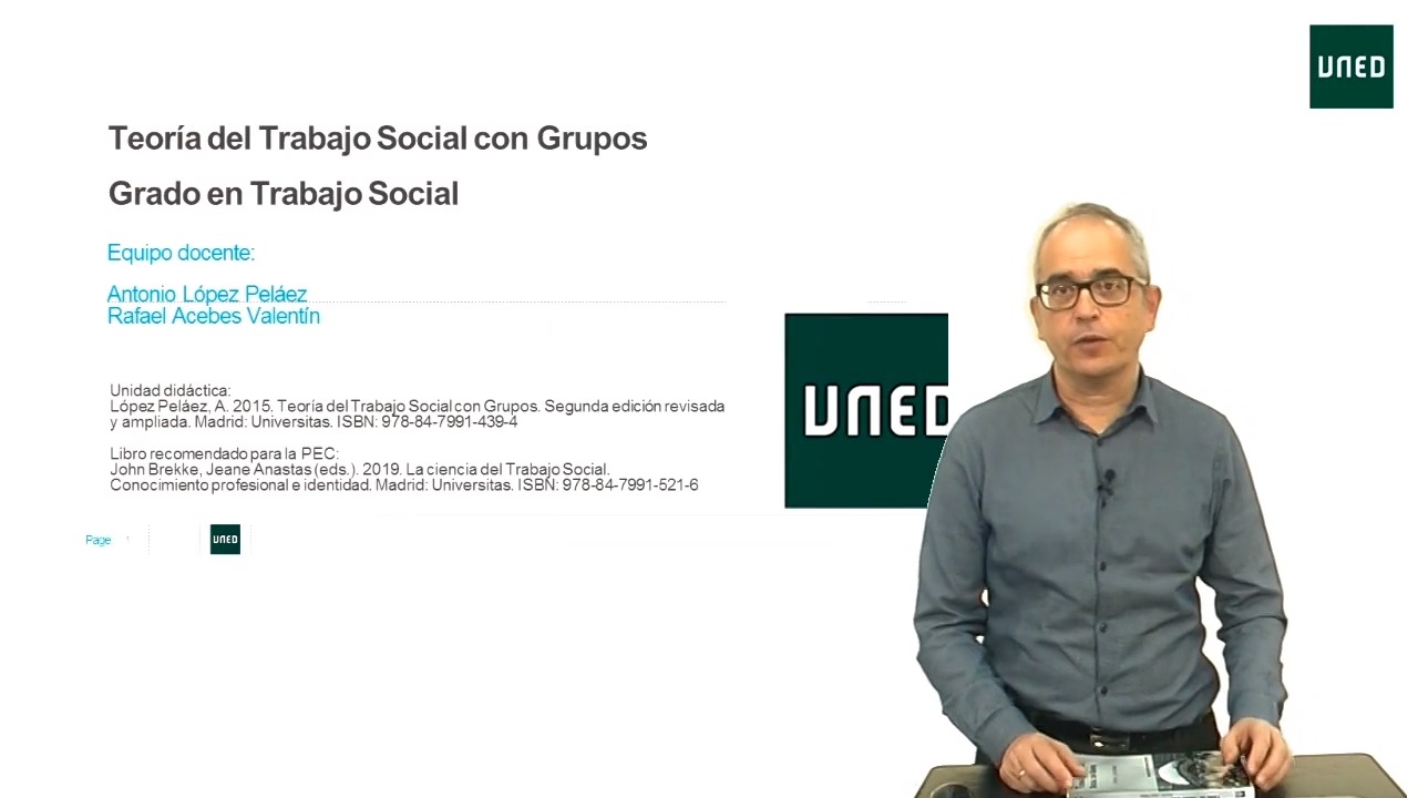 Presentación asignatura Teoría del  Trabajo Social con Grupos