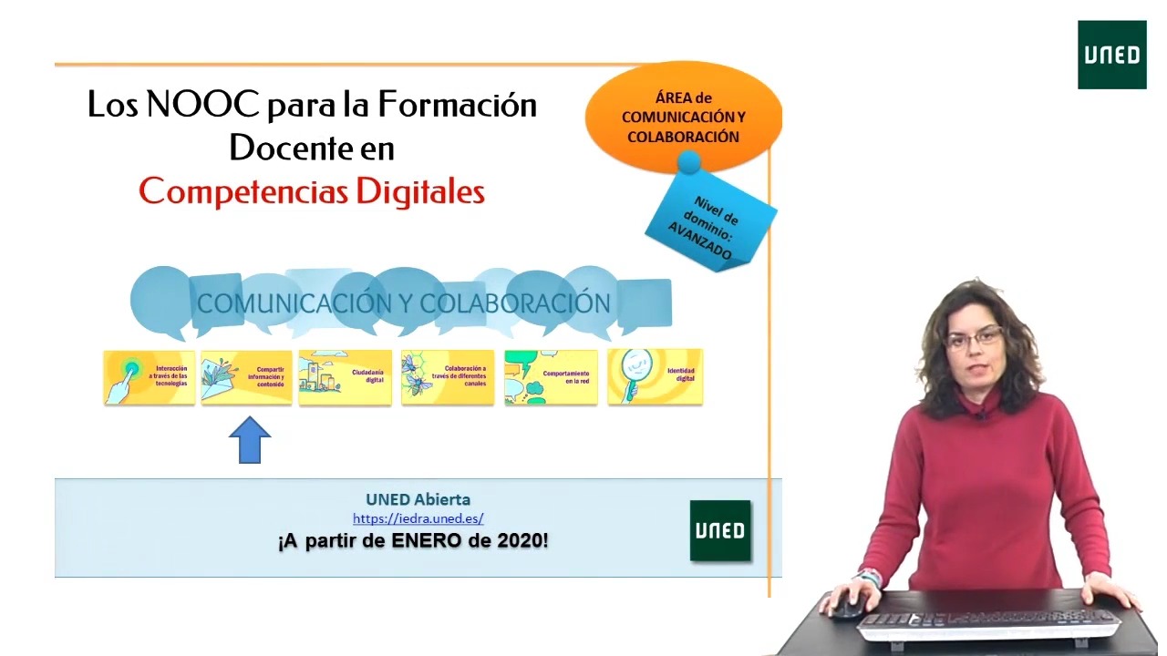 Presentación del NOOC sobre Compartir información y contenido a nivel avanzado             