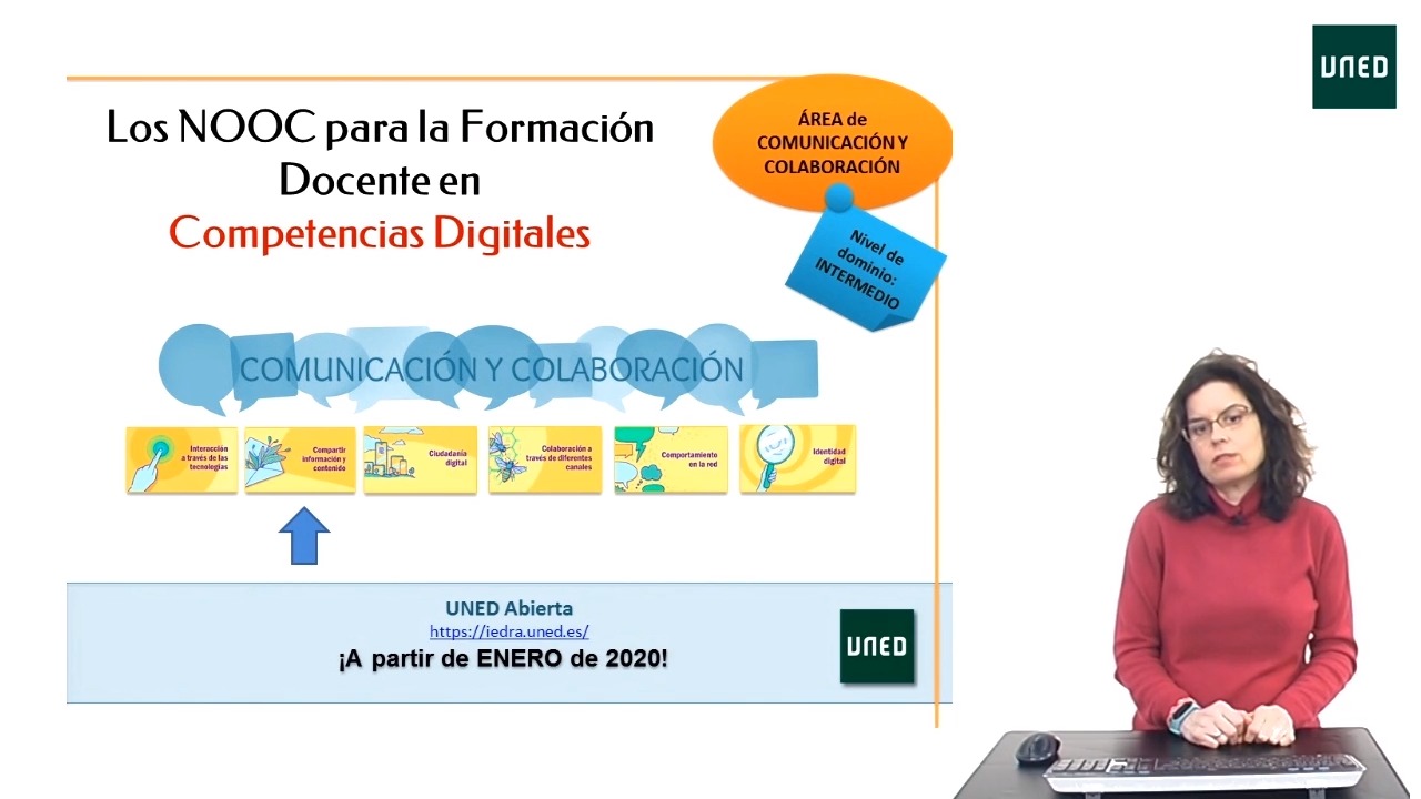 Presentación del NOOC sobre Compartir información y contenido a nivel intermedio            