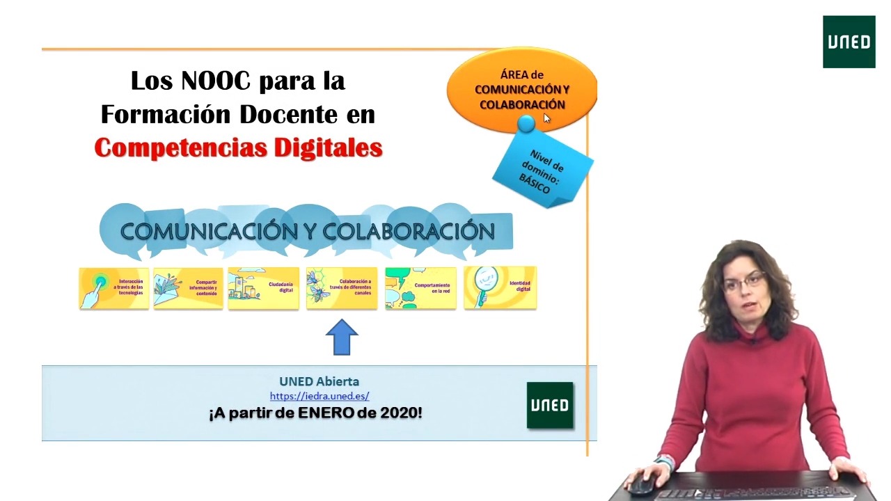 Presentación del NOOC sobre Colaboración a través de Diferentes Canales a nivel básico         