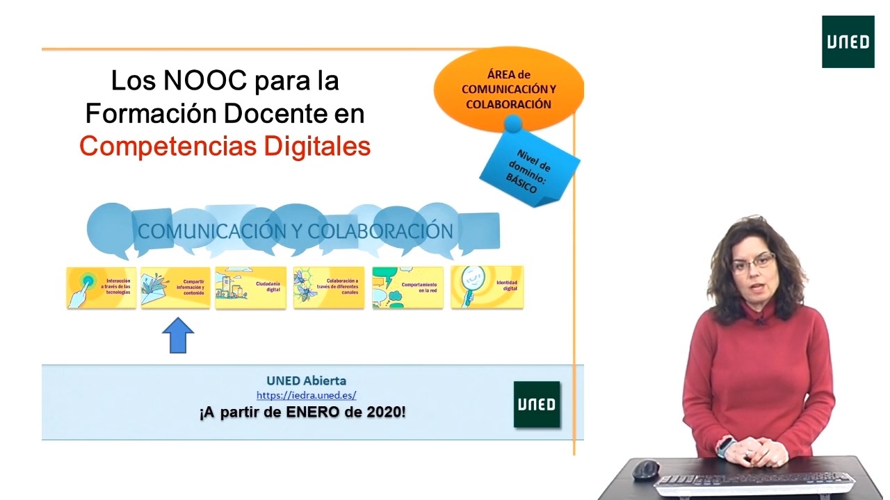 Presentación del NOOC sobre Compartir información y contenido a nivel básico          