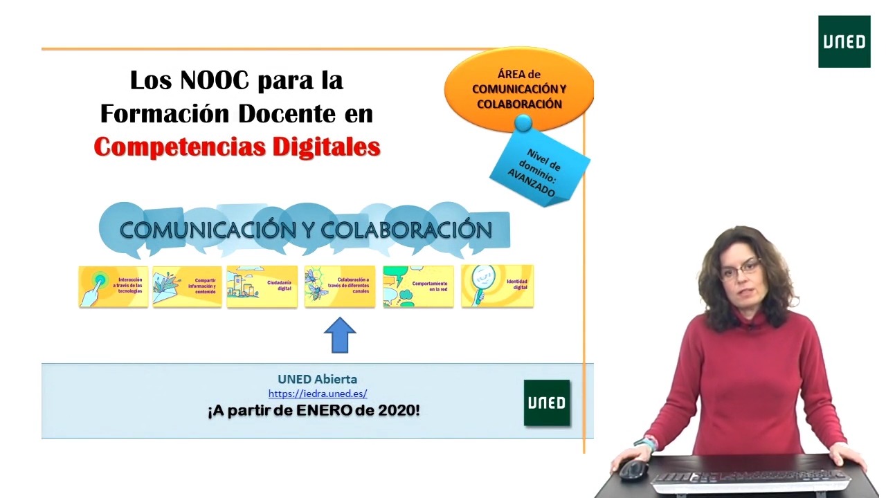 Presentación del NOOC sobre Colaboración a través de Diferentes Canales a nivel avanzado               