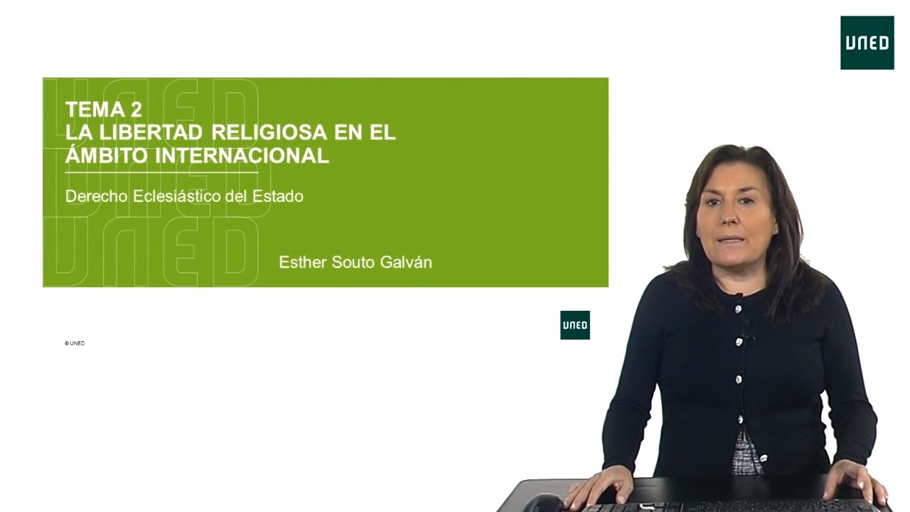 Tema 2: La libertad religiosa en el ámbito internacional