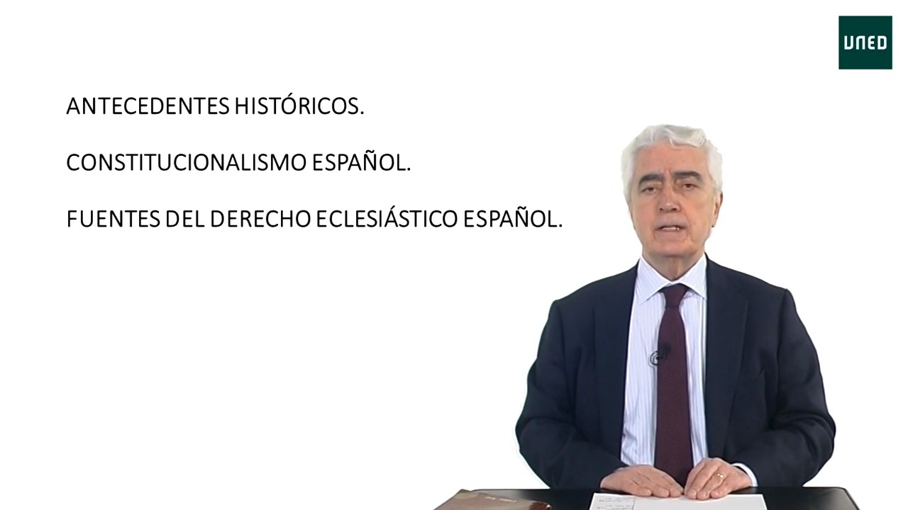 Tema 4: Antecedentes históricos. Constitucionalismo Español. Fuentes del Derecho Eclesiástico Español   