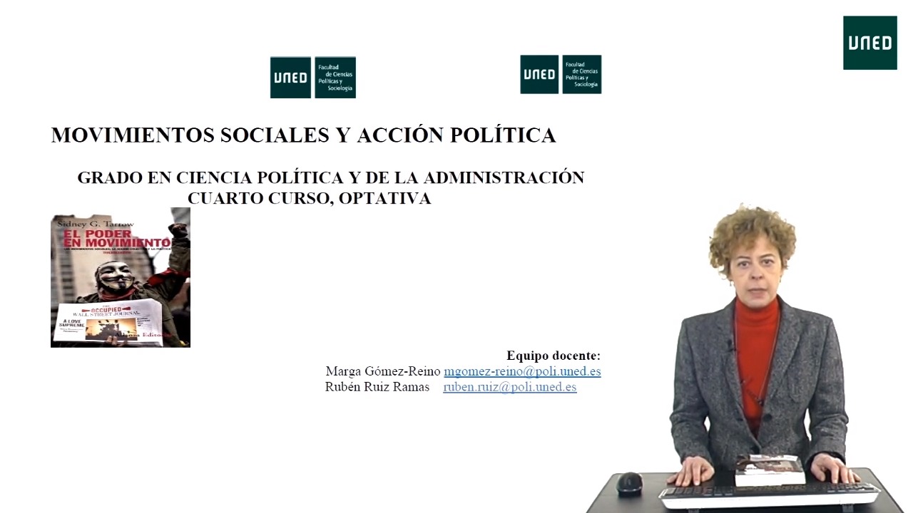 Presentación de la asignatura movimientos sociales