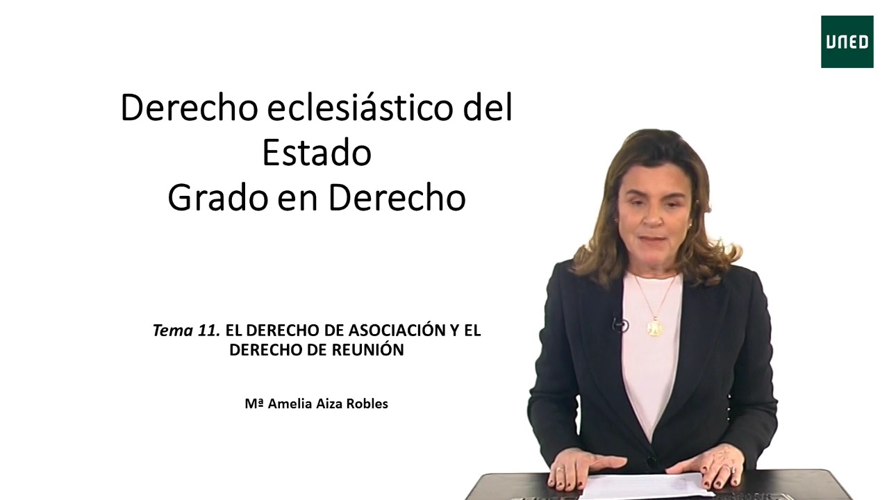 Tema 11: El derecho de asociación y el derecho de reunión