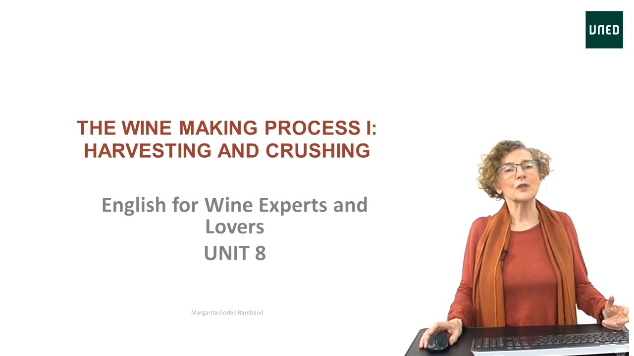 Video 8. The wine making process i-harvesting and crushing