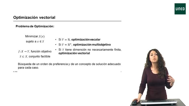 Optimización vectorial