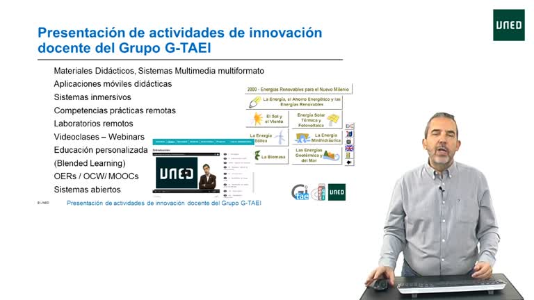 G-TAEI: Grupo de innovación docente en tecnologías avanzadas en educación y su estandarización en la ingeniería eléctrica