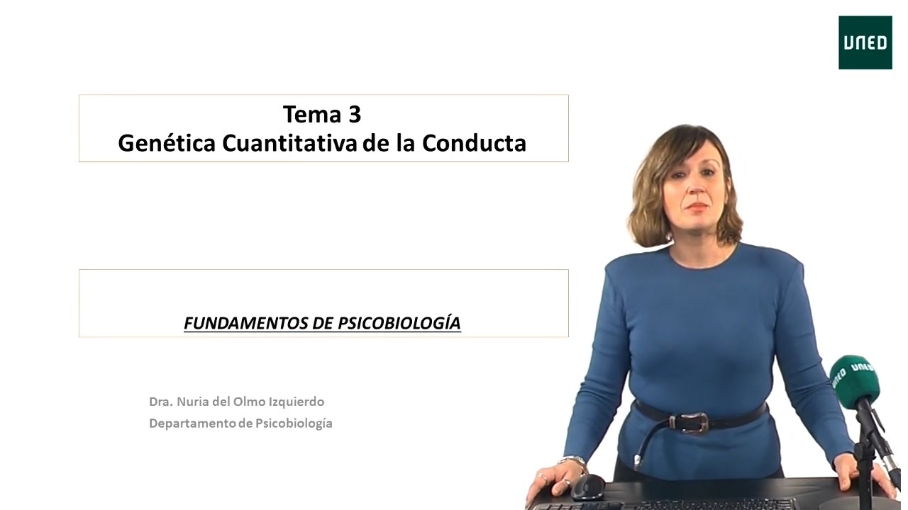 Psicobiología: Tema 3
