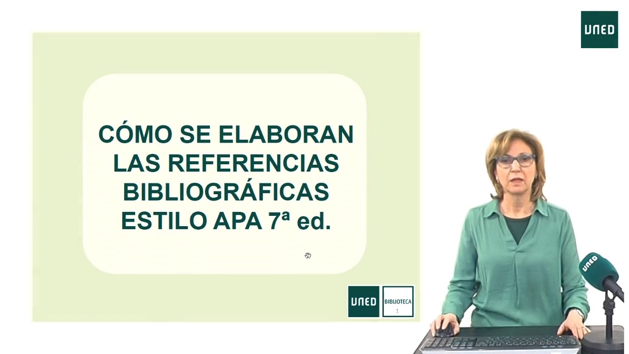 Referencias bibliográficas APA 7ª ed