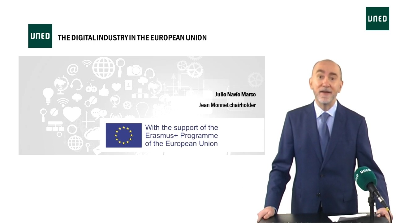 Digitalización de la industria europea" (Subtítulos en inglés) / Digitisation of European industry  (Spanish with English subtitles)