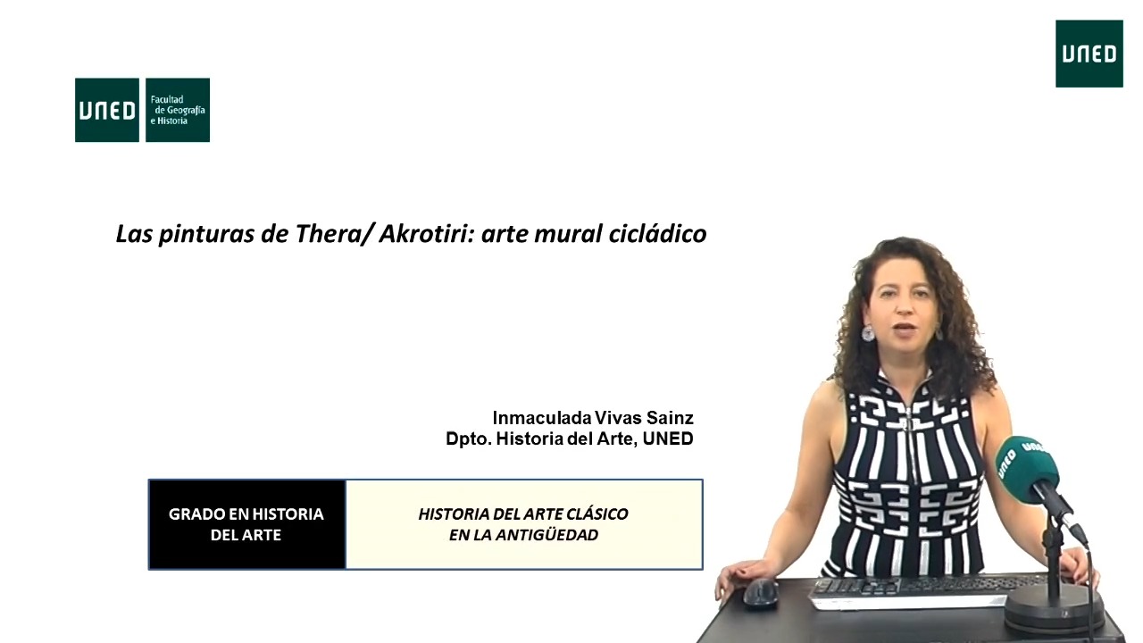 Las pinturas de Thera/ Akrotiri: arte mural cicládico