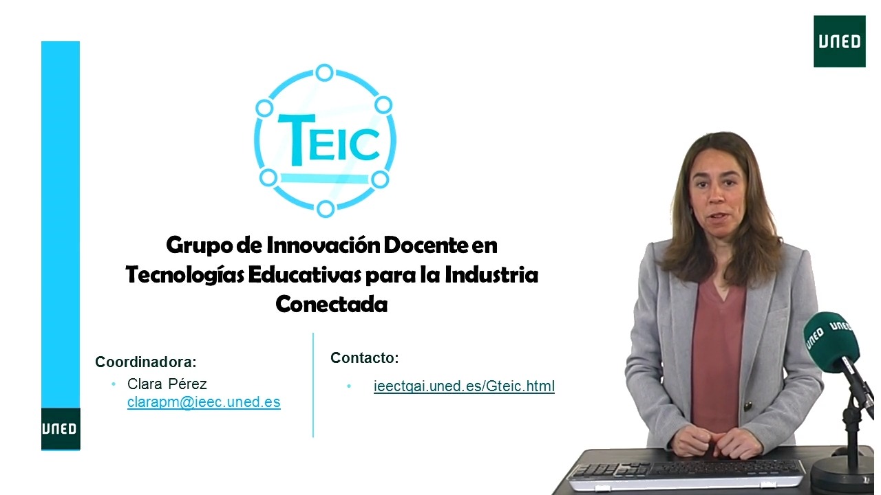 Presentación del Grupo de Innovación Docente G-TEIC