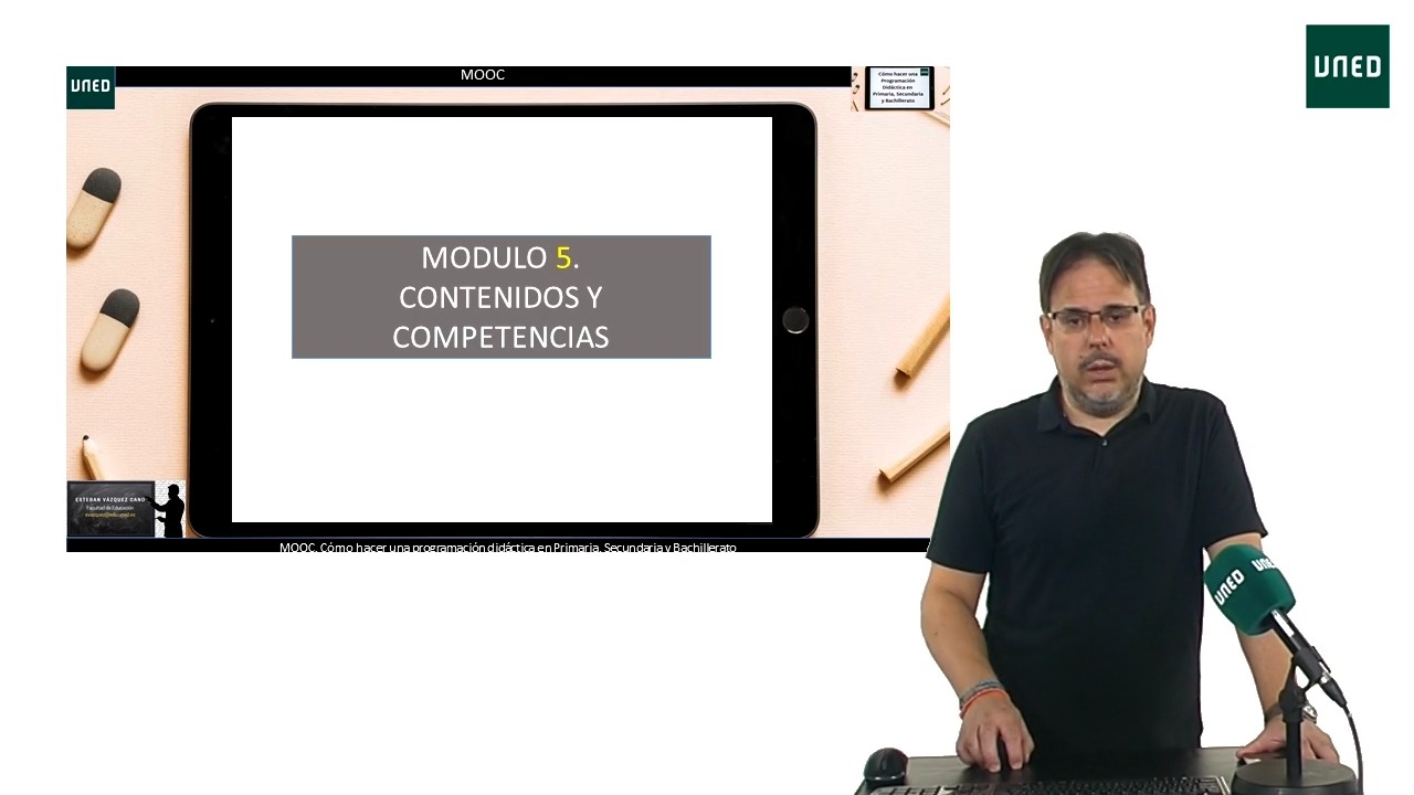 Módulo 5. Los contenidos y las competencias