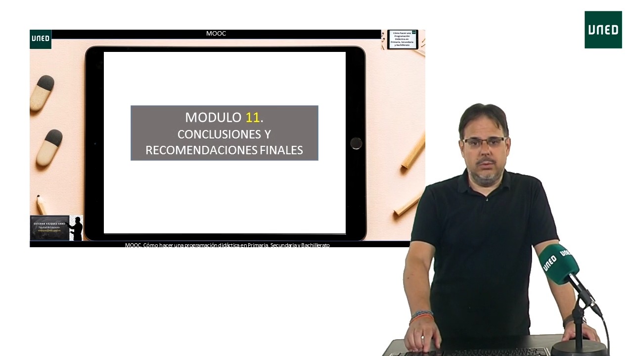 Módulo 11. Conclusiones y recomendaciones finales