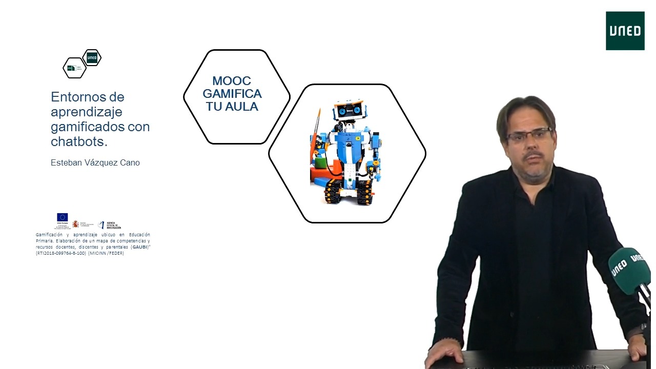 Video 5: Entornos de aprendizaje gamificados con chatbots