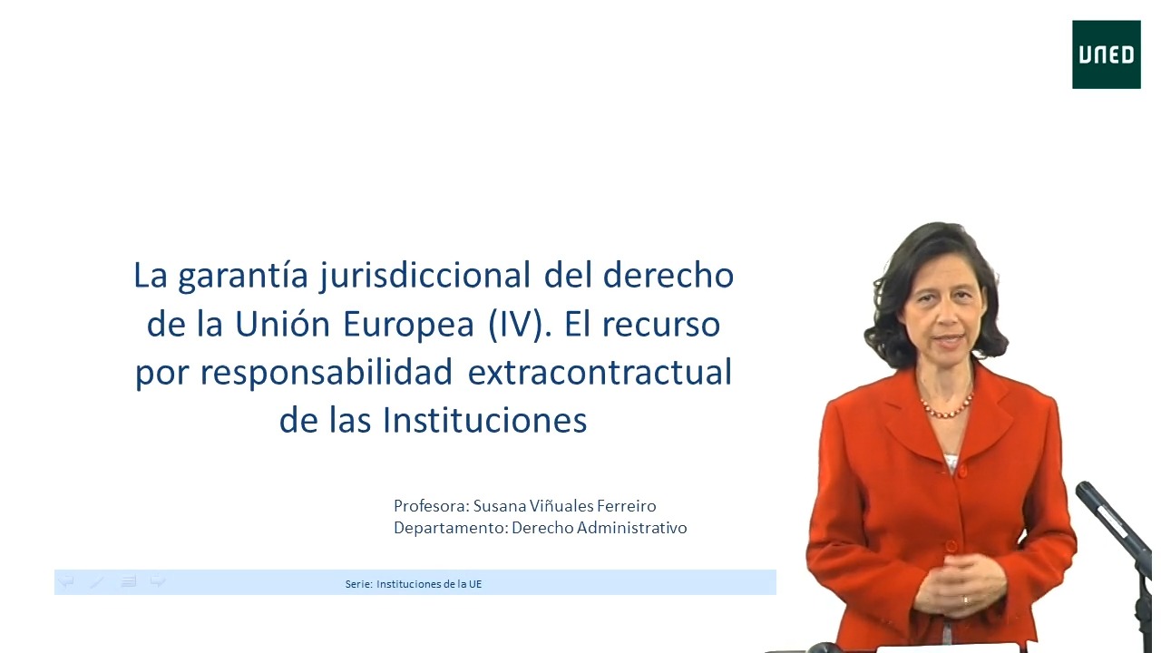 La garantía jurisdiccional del derecho de la UE (IV). El recurso por responsabilidad extracontractual