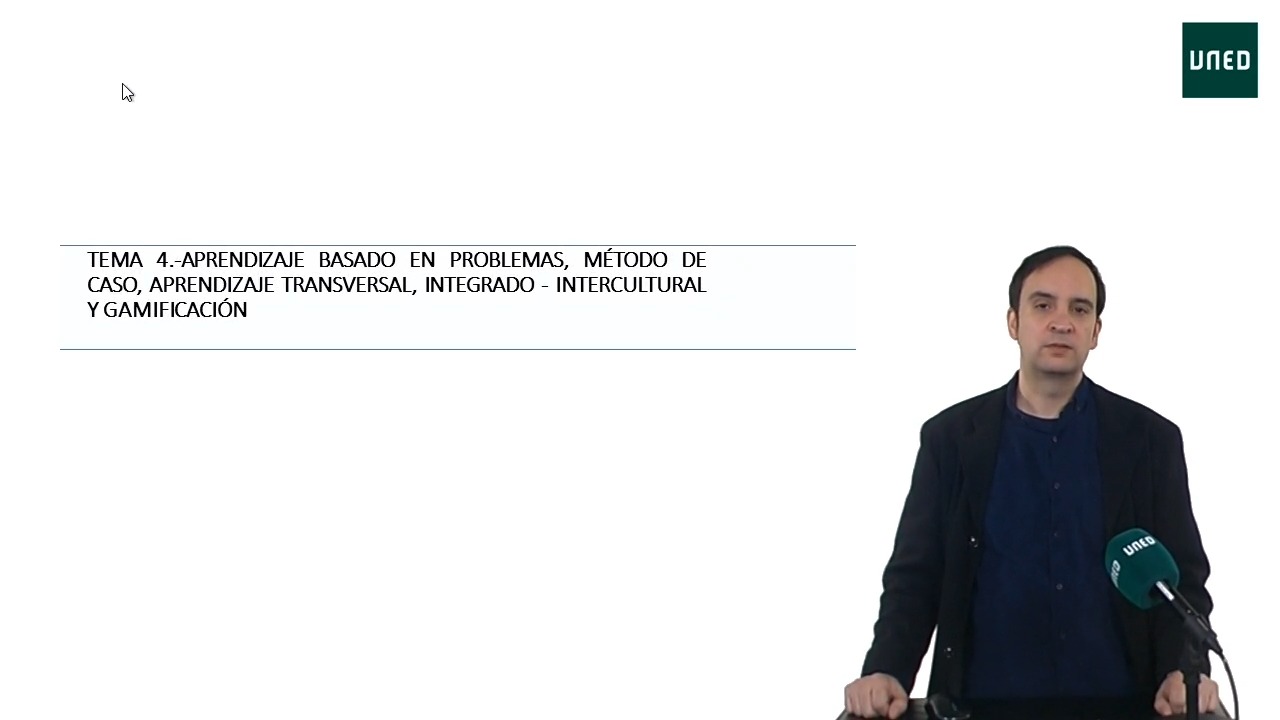 Aprendizaje basado en problemas, método de caso, aprendizaje transversal, integrado e intercultural y gamificación