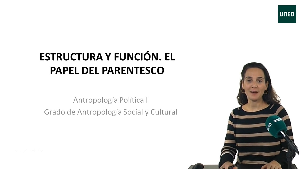 Estructura y función. El papel del parentesco