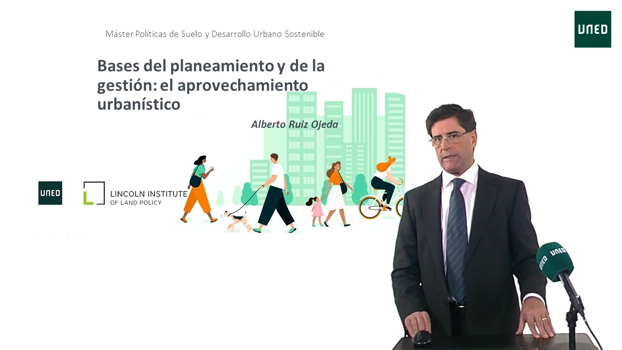 España: bases del planeamiento y de la gestión: el aprovechamiento urbanístico