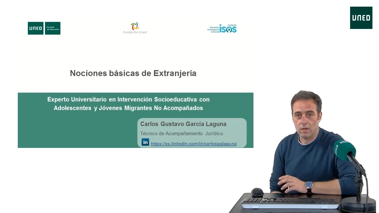 Nociones Básicas de extranjería. Marco legislativo y procedimientos administrativos