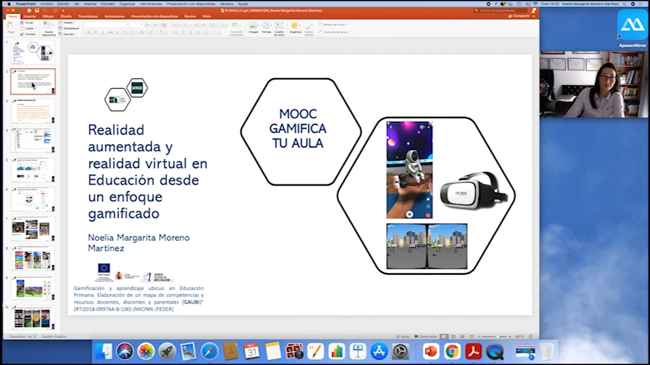 Realidad aumentada desde un enfoque gamificado
