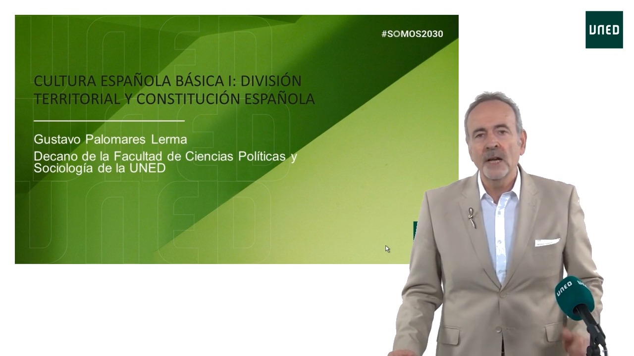 Cultura española básica I: División territorial y Constitución española