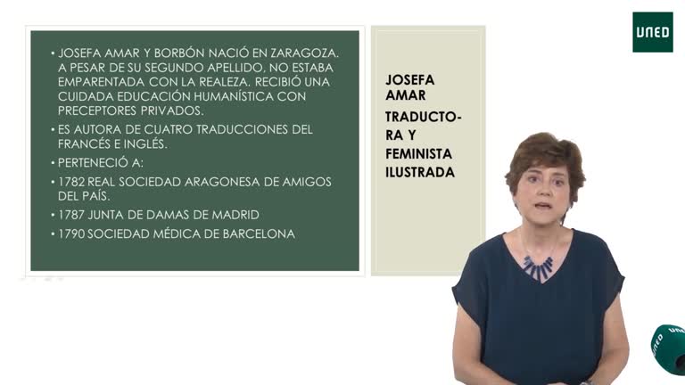 Mujeres ilustradas (Siglo XVIII) 