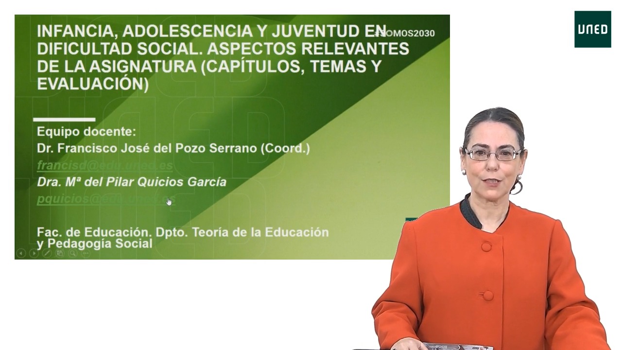 Presentación general de los capítulos/temas de la asignatura     