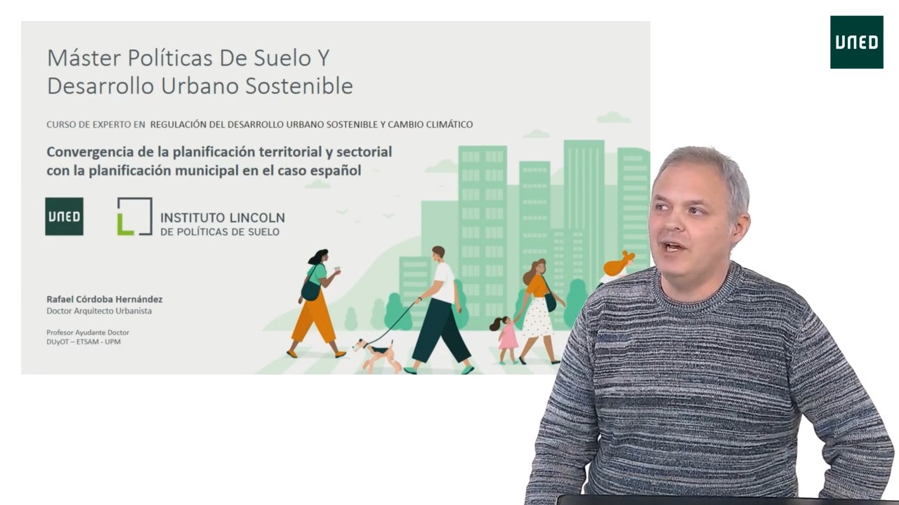 Convergencia de la planificación territorial y sectorial con la planificación municipal en el caso español       