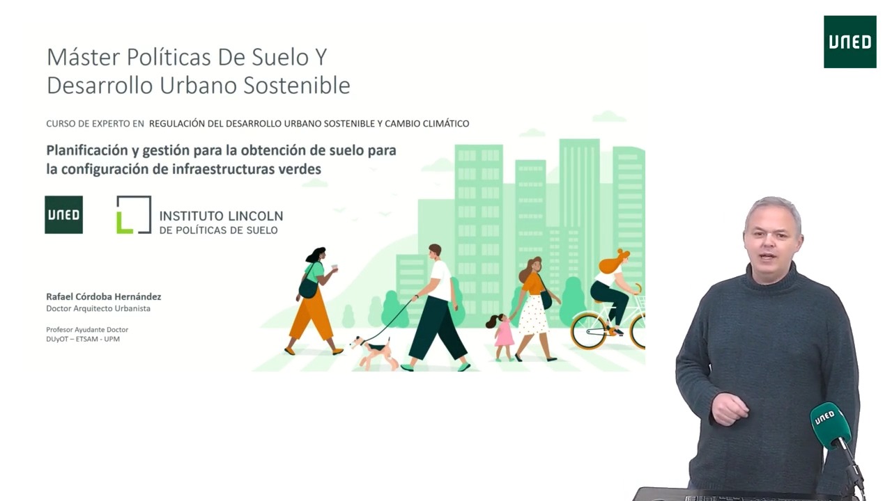Planificación y gestión para la obtención de suelo para la configuración de infraestructuras verdes