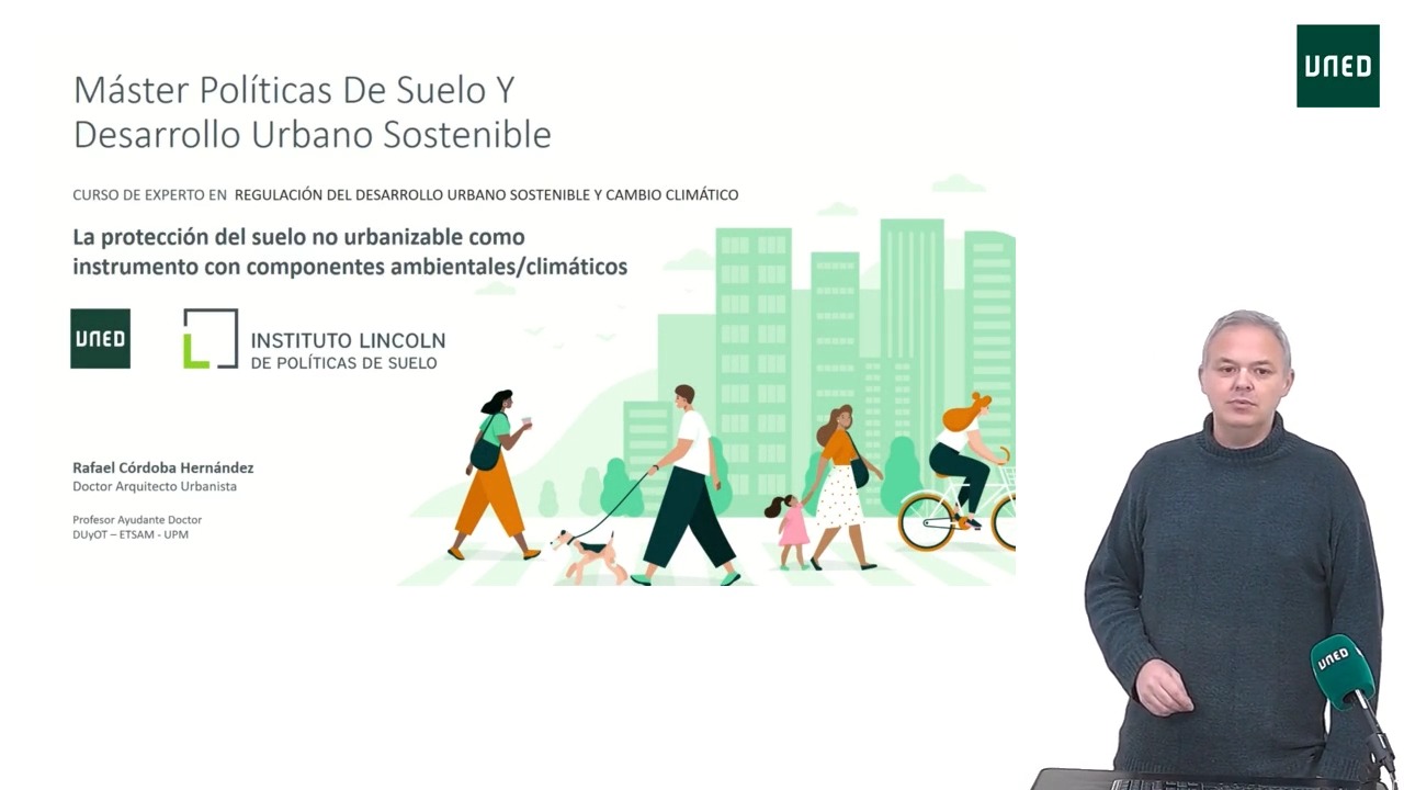 La protección del suelo no urbanizable como instrumento con componentes ambientales/climáticos      