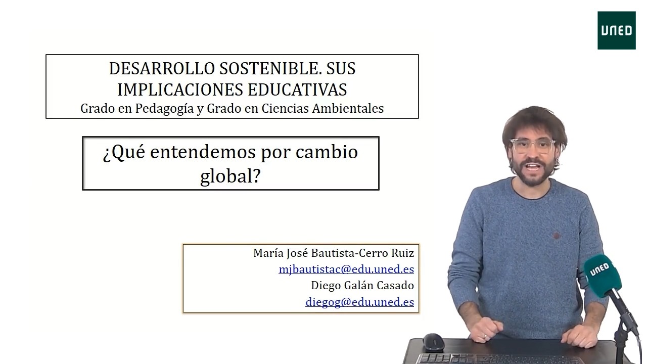 ¿Qué entendemos por cambio global?