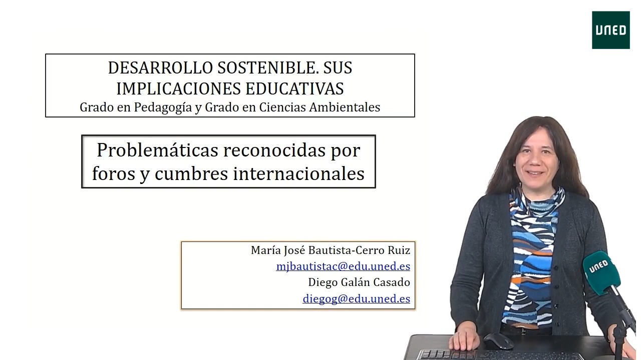Problemáticas reconocidas por foros y cumbres internacionales             