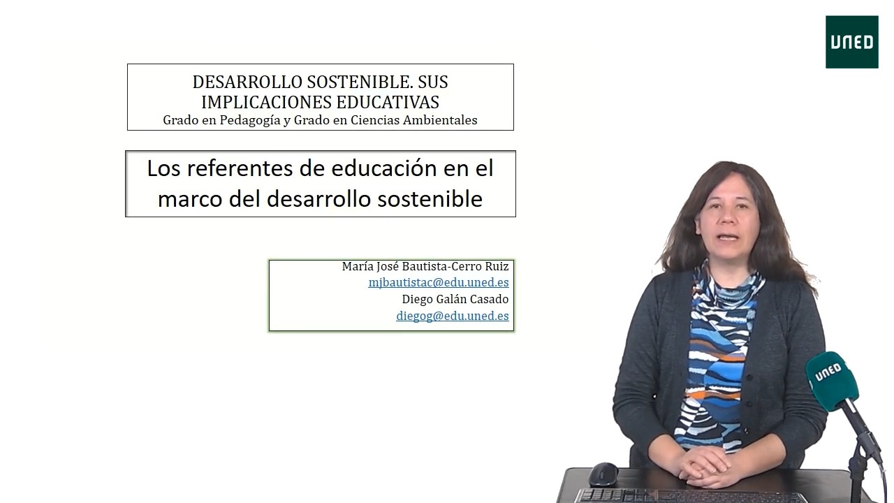 Los referentes de la educación en el marco del desarrollo sostenible               