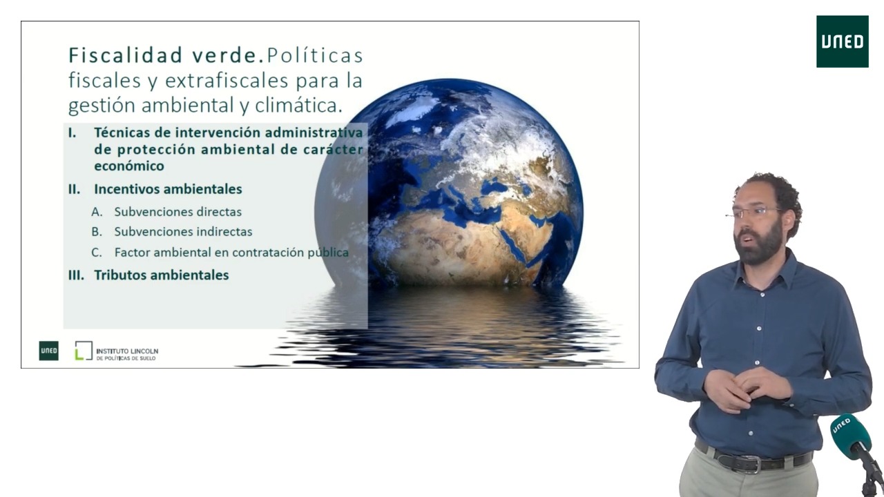 Fiscalidad verde. Políticas fiscales y extrafiscales para la gestión ambiental y climática