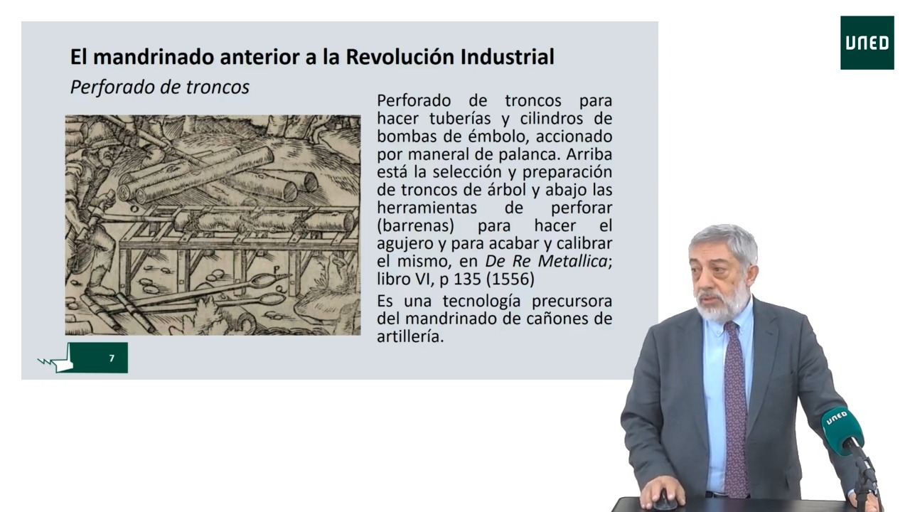 El proceso de mandrinado