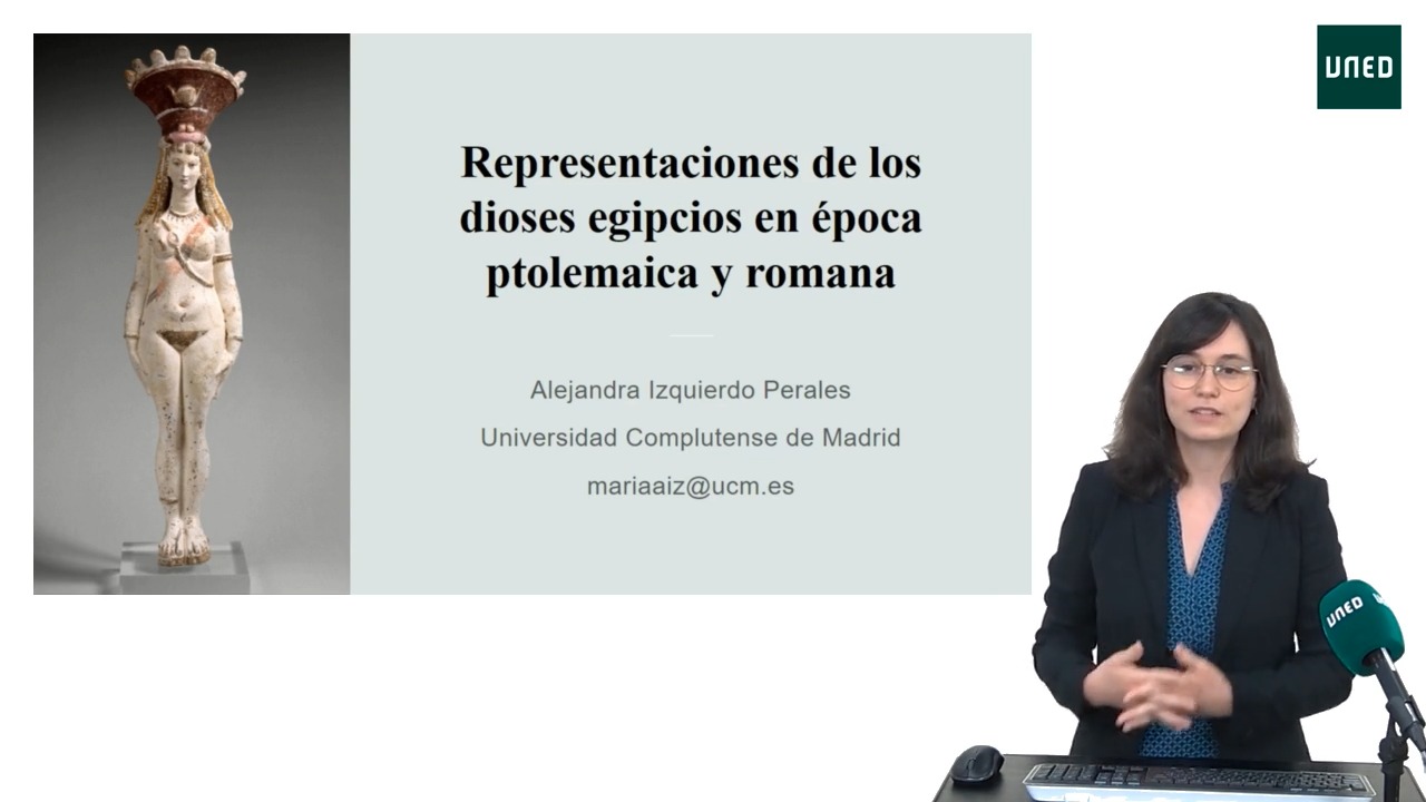 Representaciones de los dioses egipcios en época ptolemaica y romana