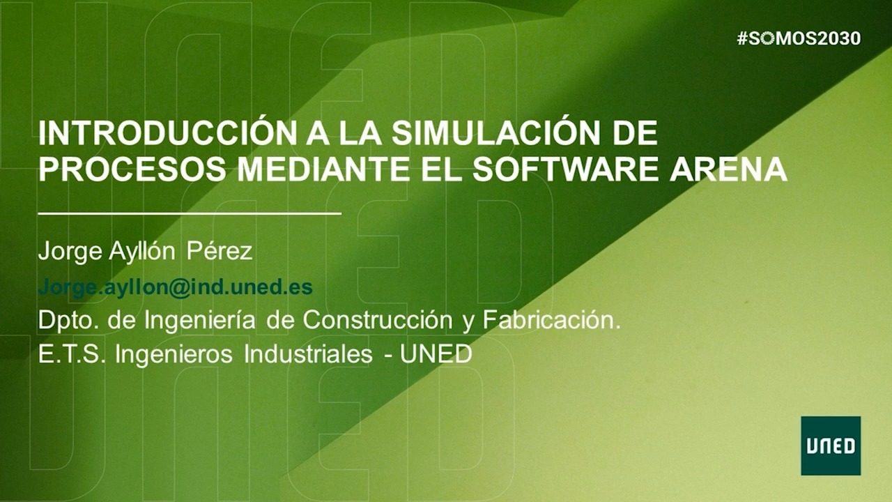 Introducción a la simulación de procesos mediante el software Arena     