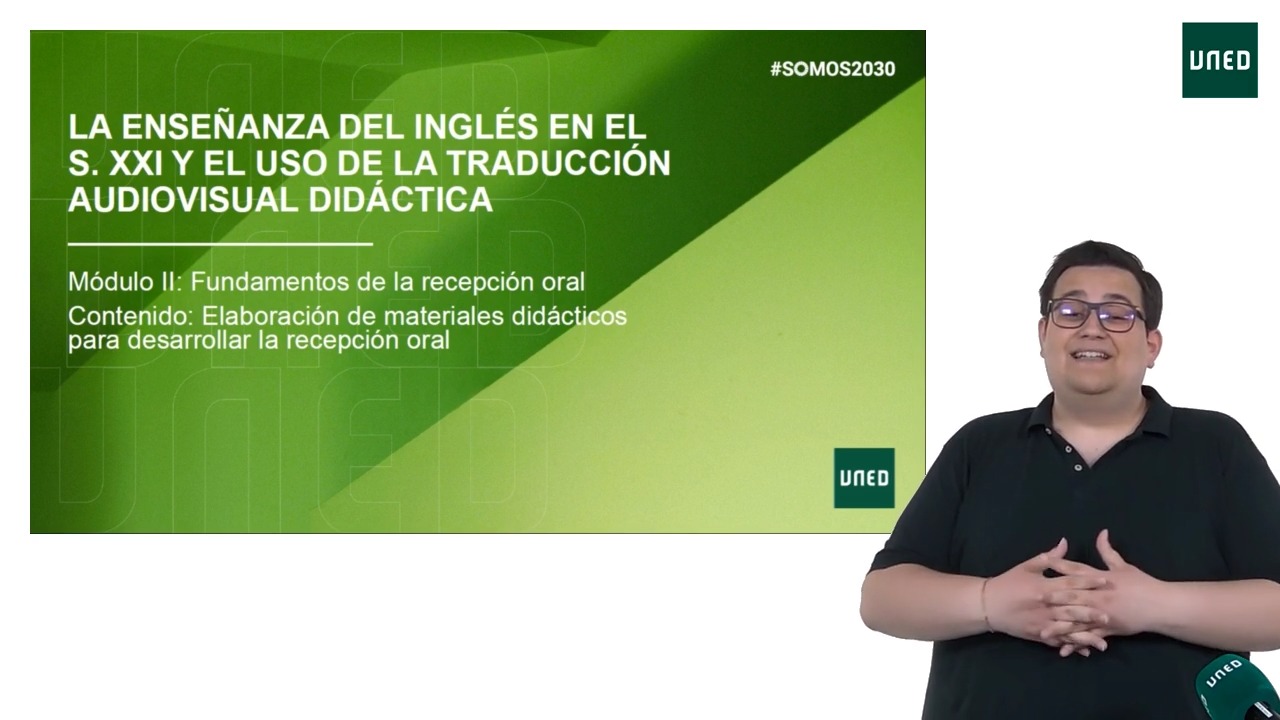 Bloque II: El desarrollo de la comprensión oral (III)  