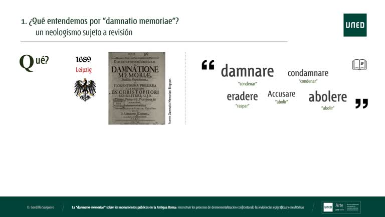 La "damnatio-memoriae" sobre los monumentos públicos en la Antigua Roma I